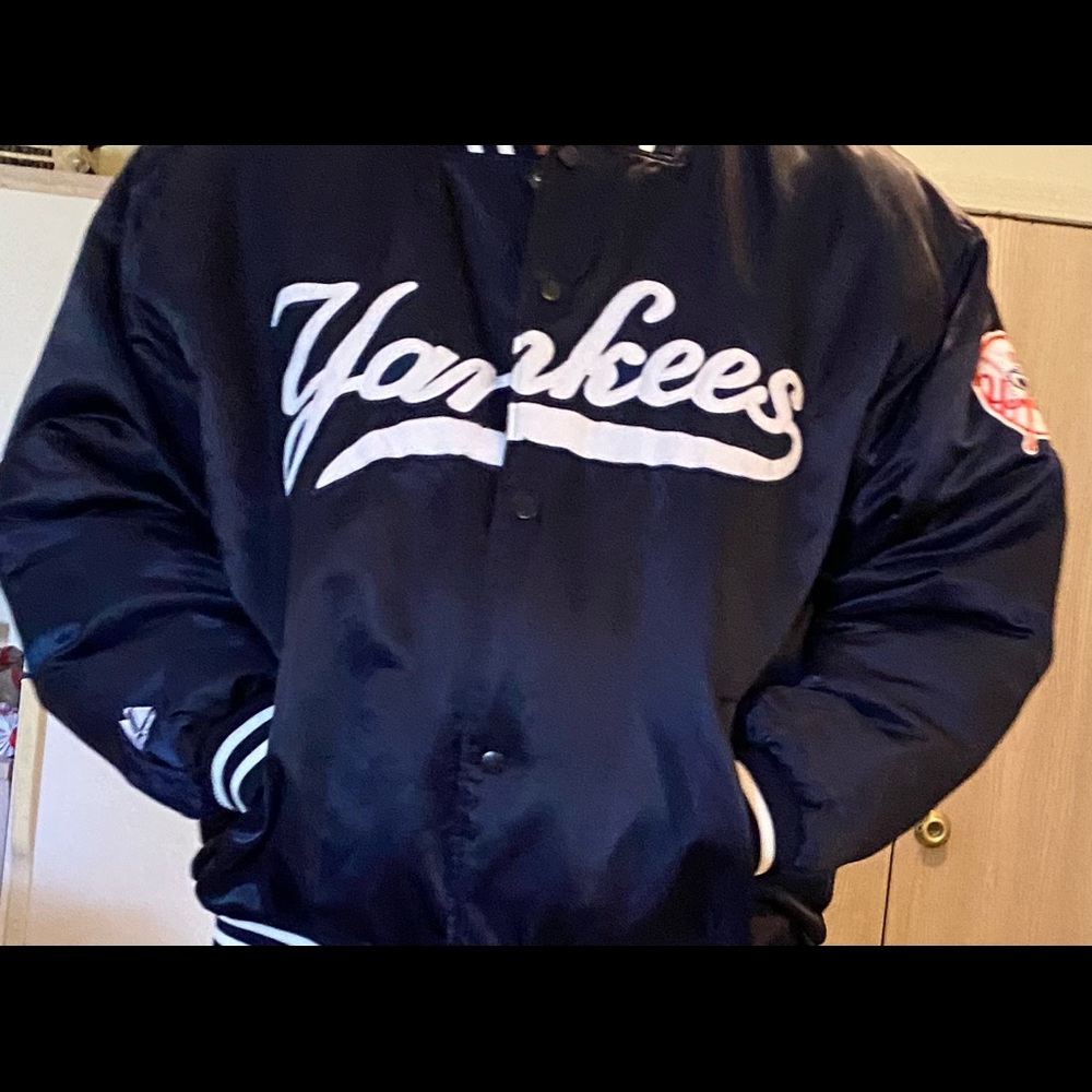 COPY - New Yankees baseball jacket the Majestic Authentic athletic collection